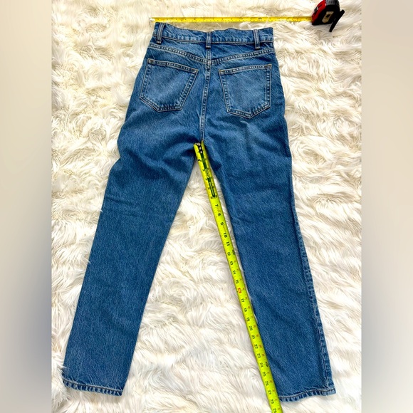Reformation Cynthia high rise straight let jeans 24 - Picture 9 of 10
